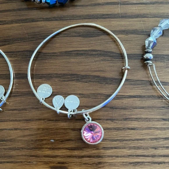 Lot of 6 bangle bracelets - Picture 5 of 7